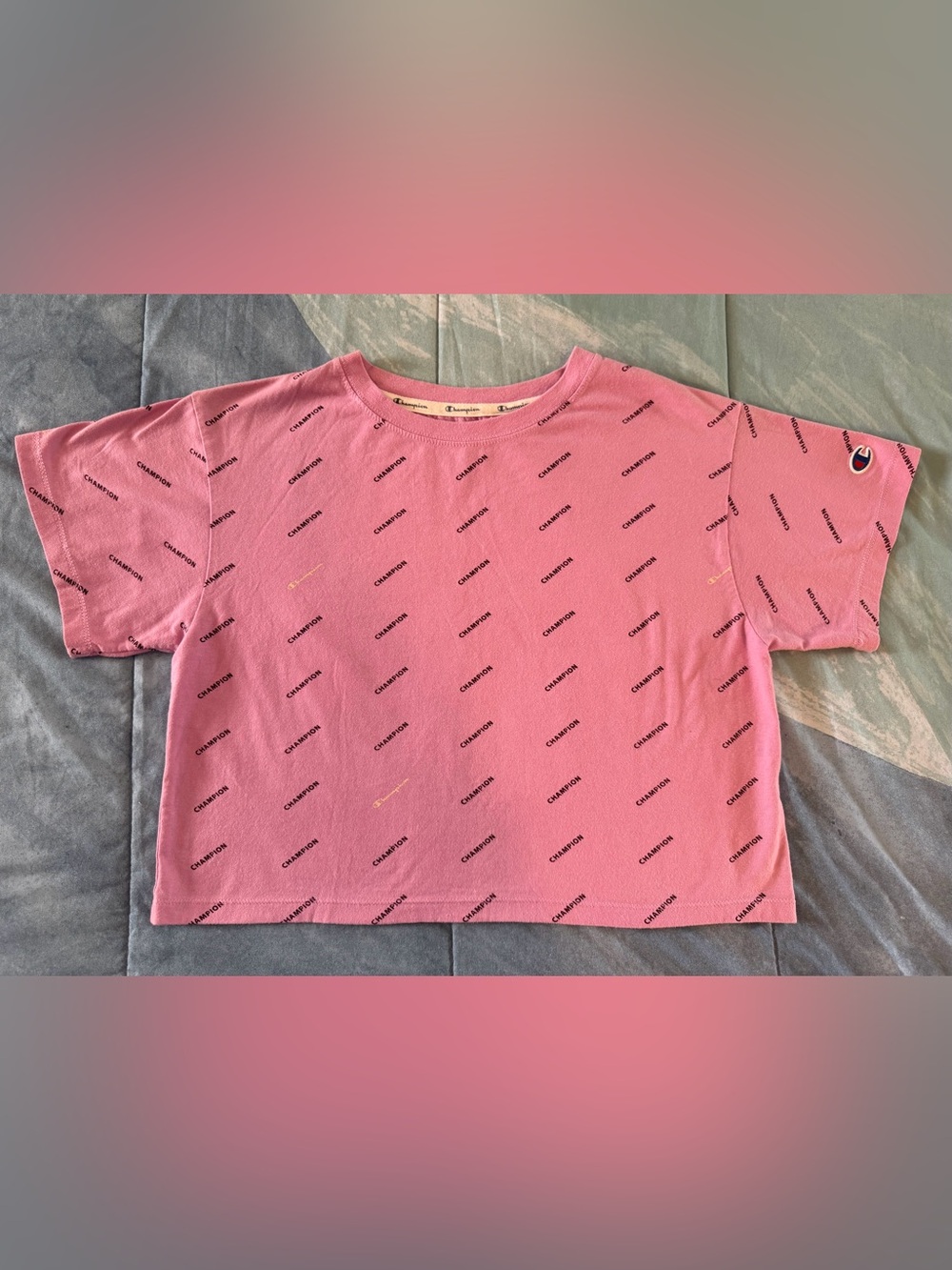 Champion Crewneck Crop Top